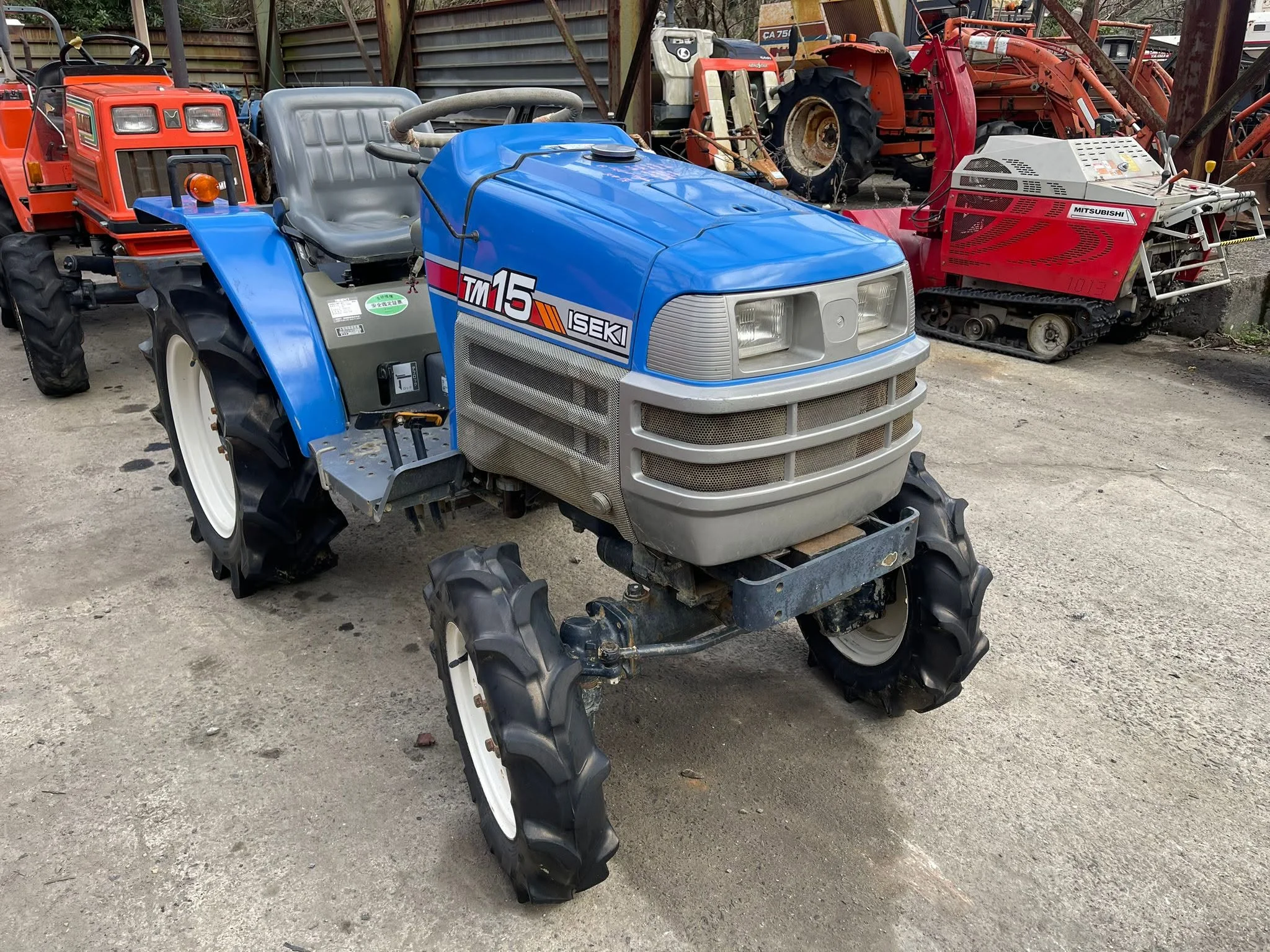 Micro-tracteur diesel Iseki TM15 d'occasion au Maroc — Grelinette Maroc — photo 3